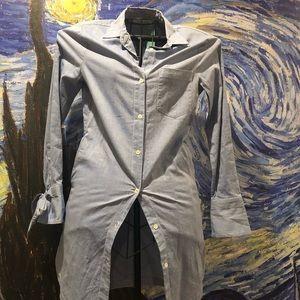 Also chambray shirt dress